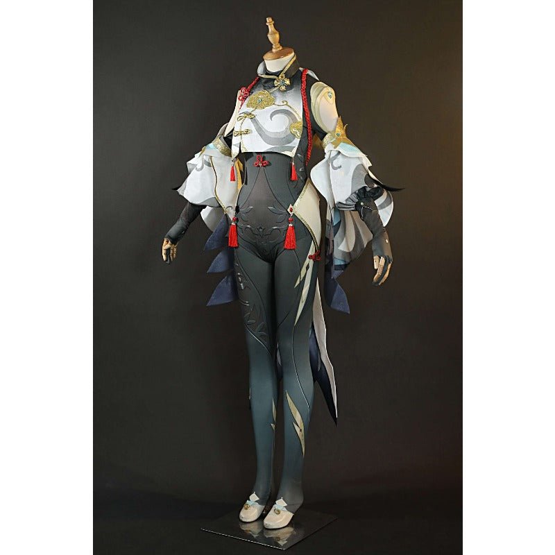 Fantasia de Shen He de Genshin Impact para Adultos - Presente de Halloween - Estrela Cosplay