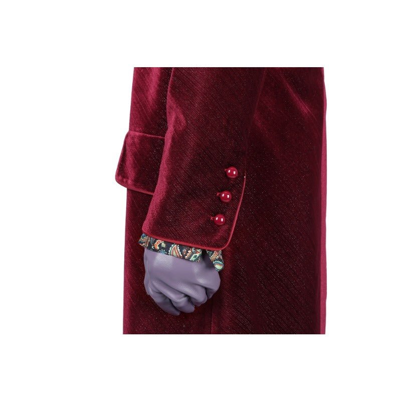 Fantasia Willy Wonka para Adultos - Traje da Fábrica de Chocolate - Estrela Cosplay