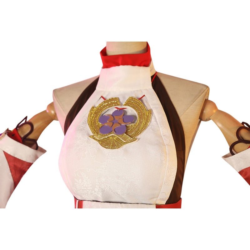 Fantasia Genshin Impact Yae Miko - Vestido Fofo para Mulheres em Halloween - Estrela Cosplay