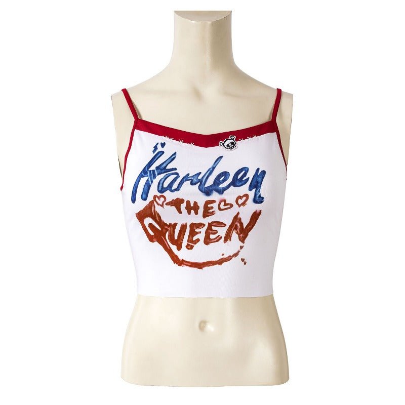 Traje de Cosplay Harley Quinn Esquadrão Suicida: Mate a Liga da Justiça Fantasia de Halloween - Estrela Cosplay