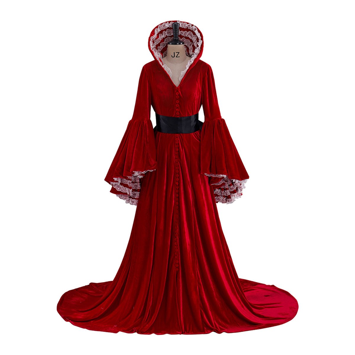 Vestido Vermelho de E o Vento Levou – Fantasia de Cosplay de Scarlett O’Hara para Halloween & Cosplay - Estrela Cosplay