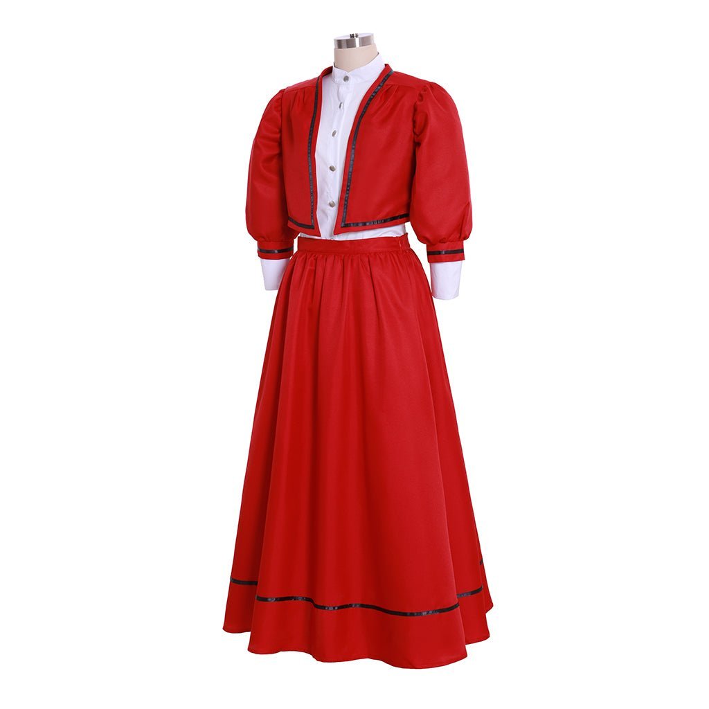 Vestido Medieval Vitoriano Edwardiano para Renascença, Colonial, Guerra Civil, Tudor, Casamento Real e Baile - Estrela Cosplay