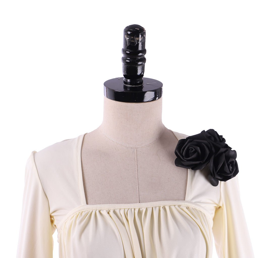 Vestido de Cosplay Vampira Madam Alcina Dimitrescu | Traje Gótico Dama Vampira de Resident Evil Village - Estrela Cosplay