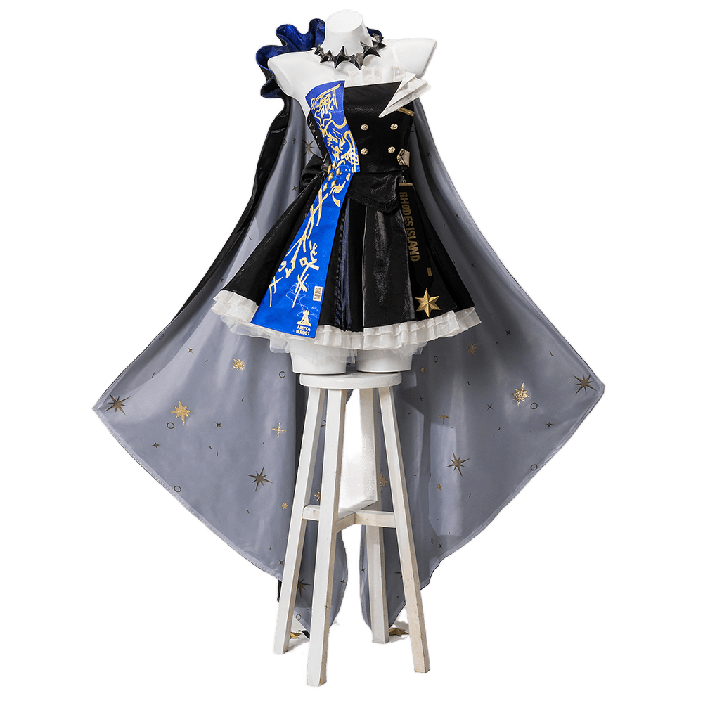 Traje de Cosplay Amiya de Arknights AMBIÊNCIA SINESTESIA - Conjunto Completo para Fãs - Estrela Cosplay