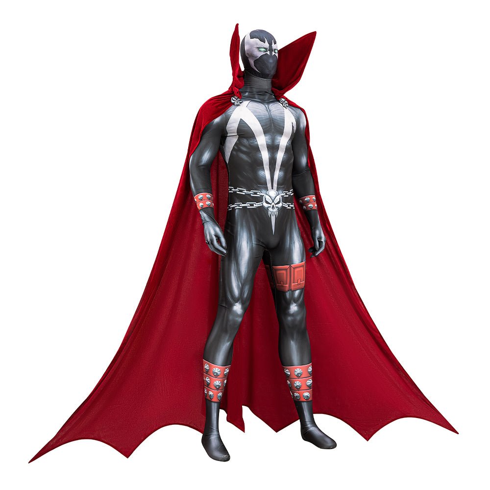 Traje de Cosplay Spawn Al Simmons - Conjunto de Bodysuit Premium para Halloween - Estrela Cosplay