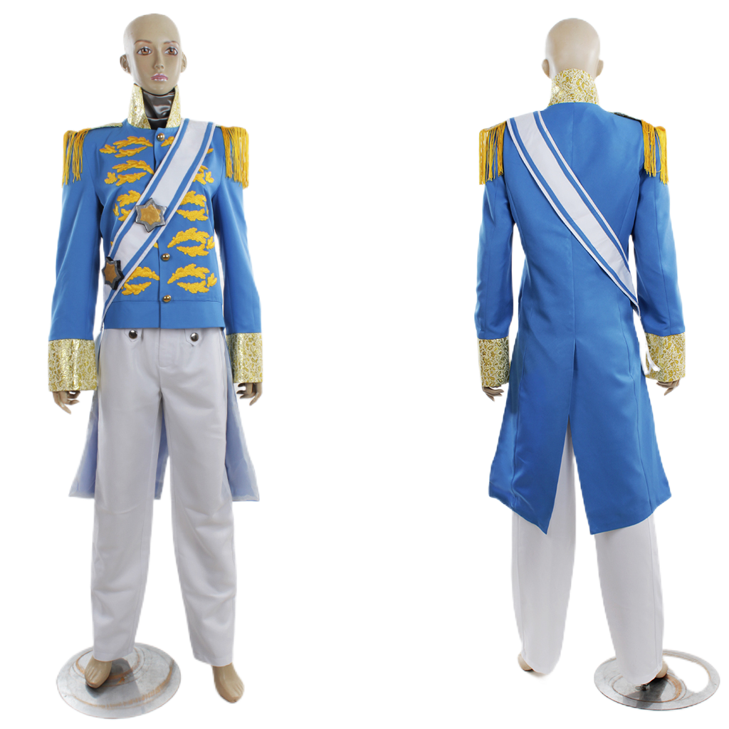 Série de Fantasias de Cosplay Disney Cinderela: Princesa, Príncipe, Madrasta e Empregada - Estrela Cosplay