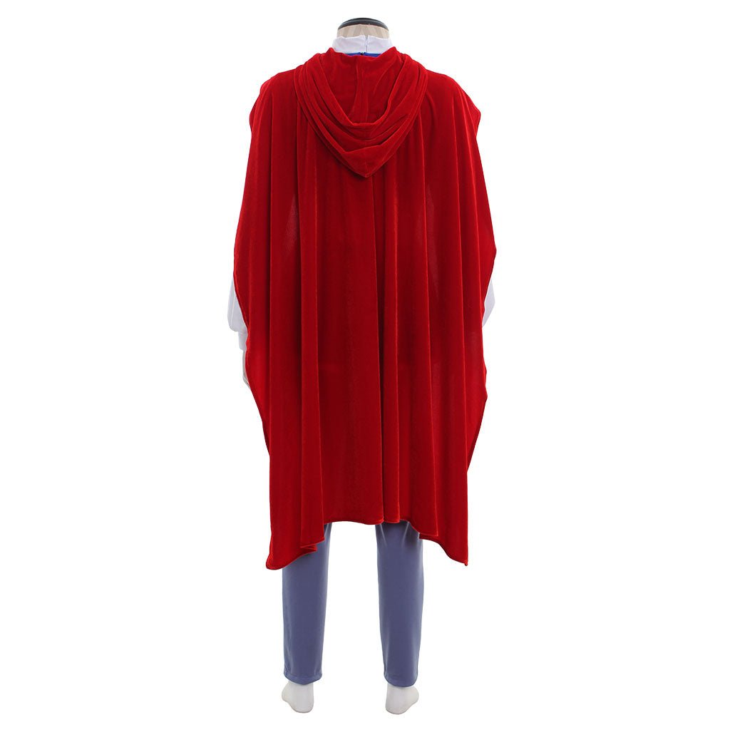 Fantasia Príncipe Encantado Cosplay | Traje Masculino com Capa Conjunto Completo para Halloween & Carnaval - Estrela Cosplay