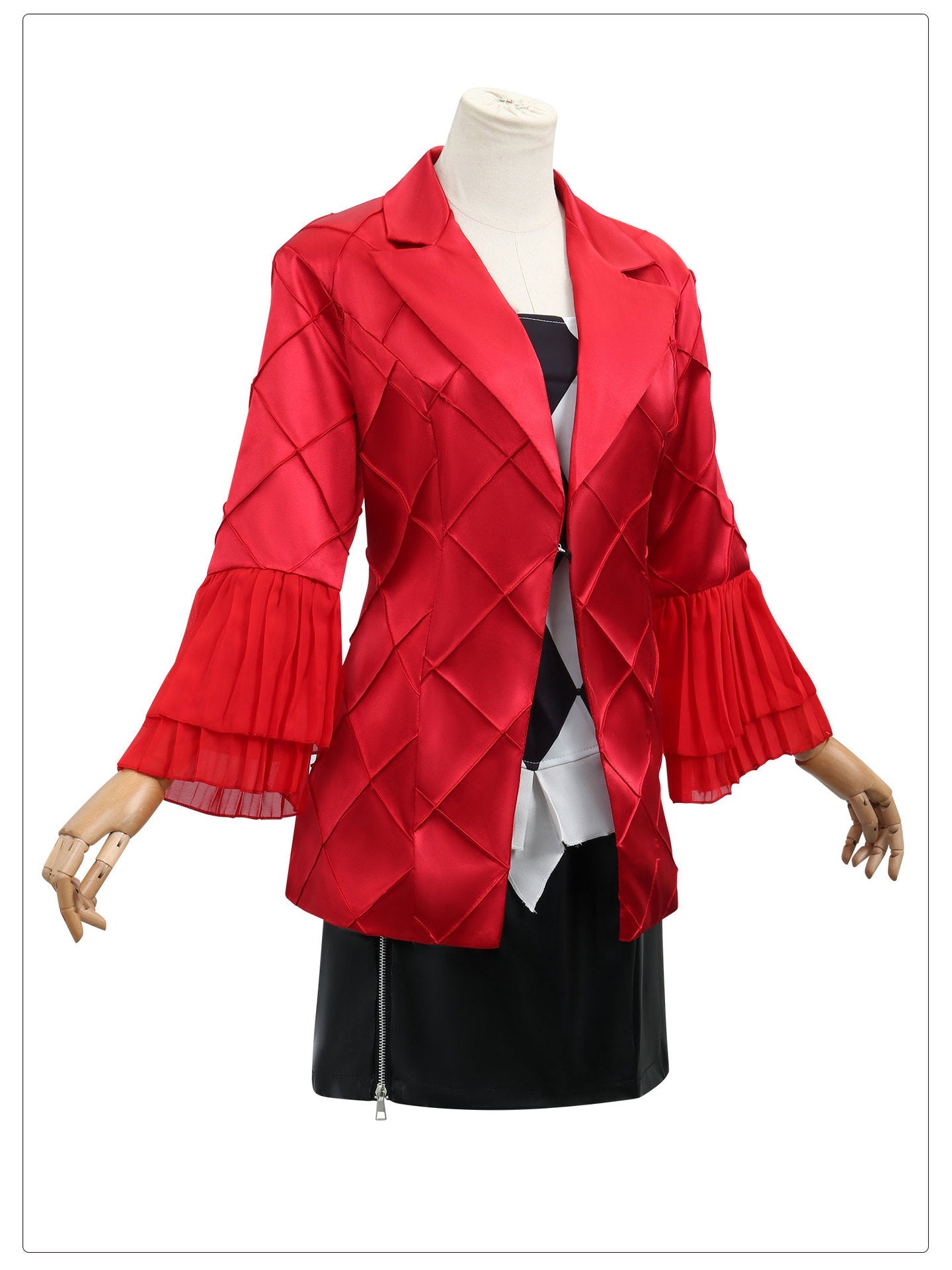 Fantasia de Cosplay Harley Quinn - Joker 2: Duplo Delírio para Halloween - Estrela Cosplay