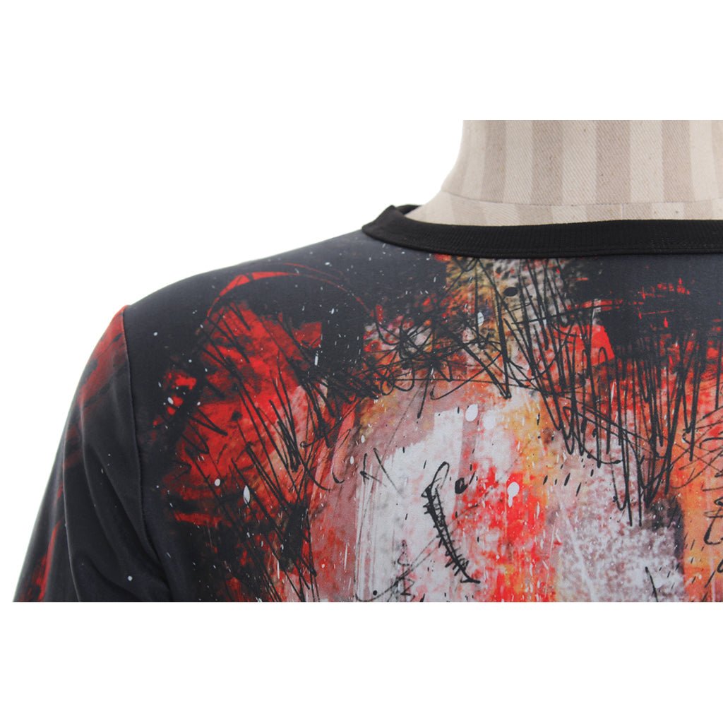 Camiseta Manga Curta Pennywise - It: Capítulo Um - Fantasia de Cosplay - Estrela Cosplay