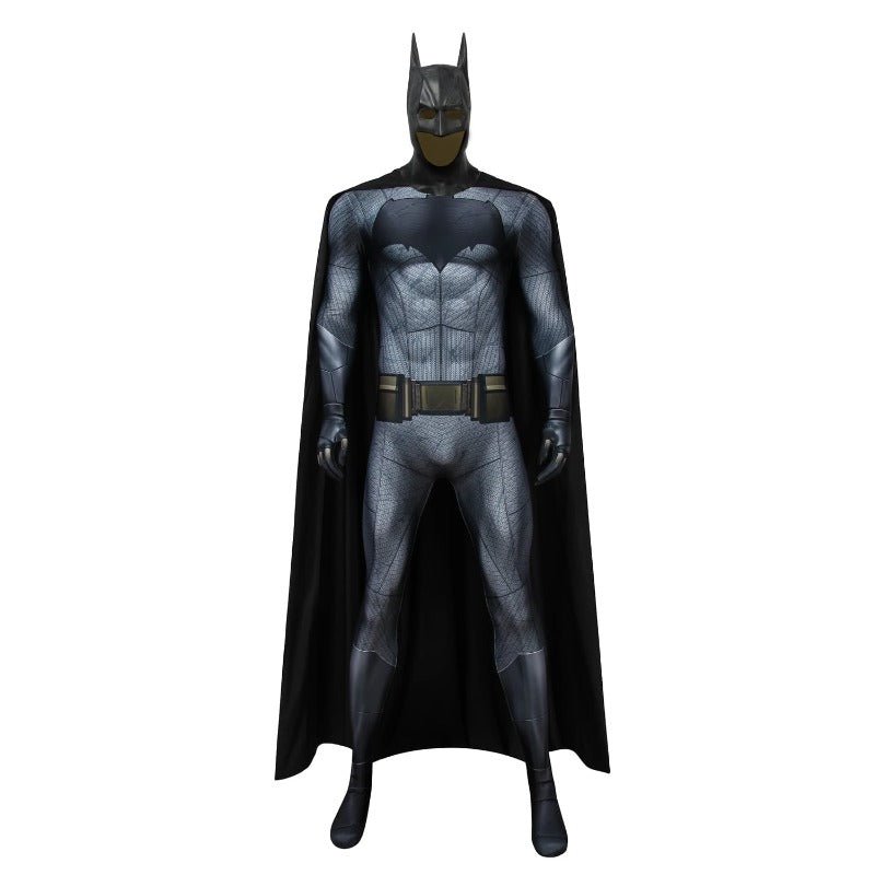 Traje de Cosplay Bruce Wayne Batman Masculino Super-Herói Halloween - Estrela Cosplay
