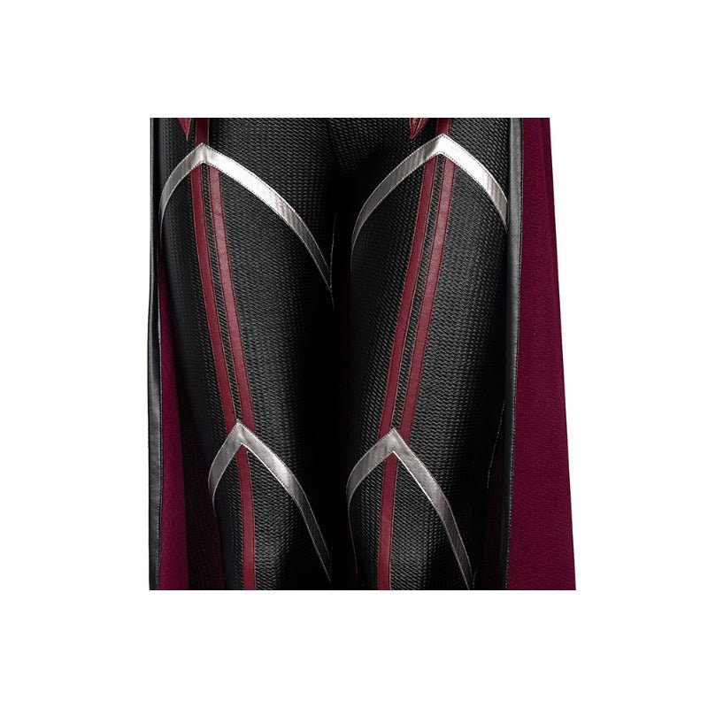 Traje de Cosplay da Feiticeira Escarlate WandaVision 2021 - Novo Visual da Wanda para Halloween - Estrela Cosplay