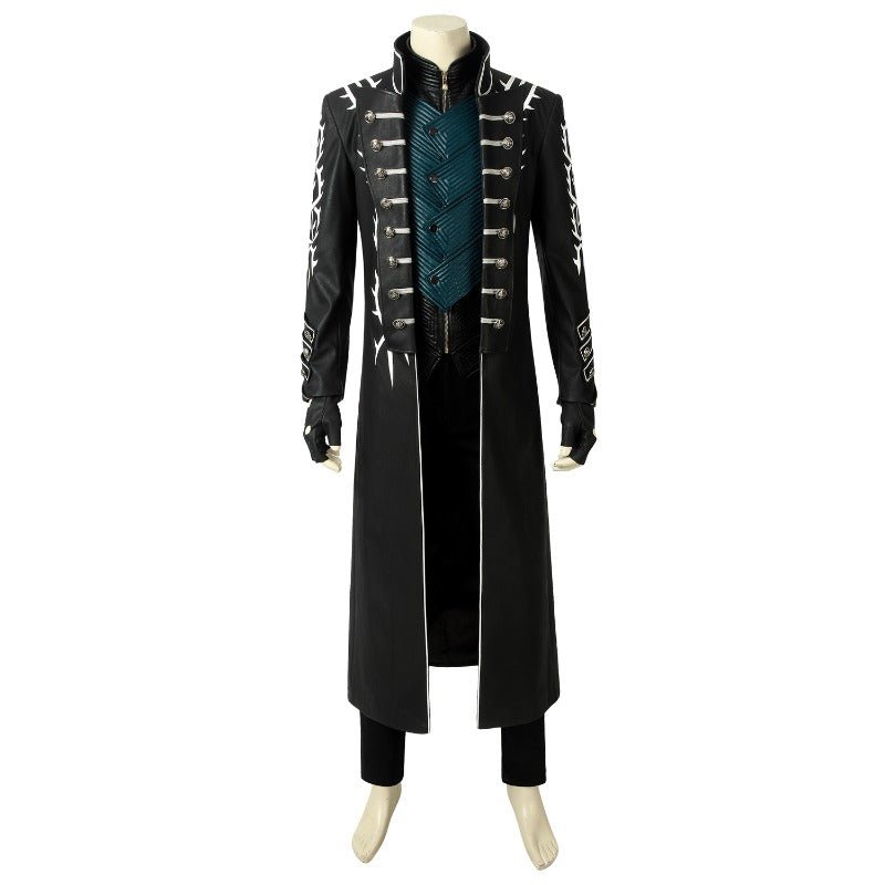 Casaco Trench Vergil – Traje de Cosplay Devil May Cry 5 por Estrela do Cosplay - Estrela Cosplay