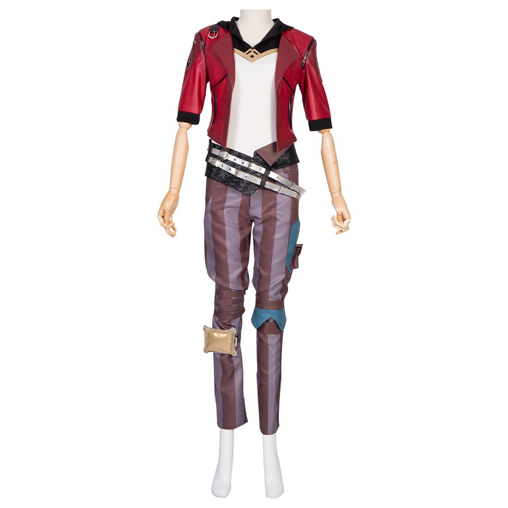 Fantasia de Cosplay de Vi, a Enforcadora de Piltover de League of Legends - Traje para Halloween - Estrela Cosplay