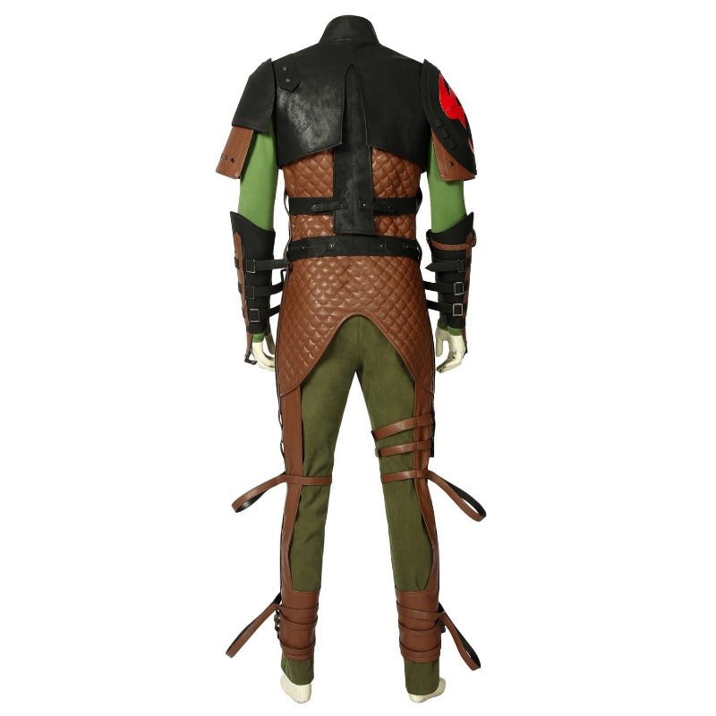 Fantasia Premium de Couro Sintético Hiccup de Como Treinar Seu Dragão 2 - Estrela Cosplay