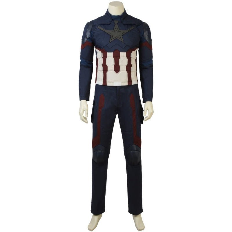 Fantasia Captain America Steve Rogers Guerra Infinita | Estrela do Cosplay - Estrela Cosplay