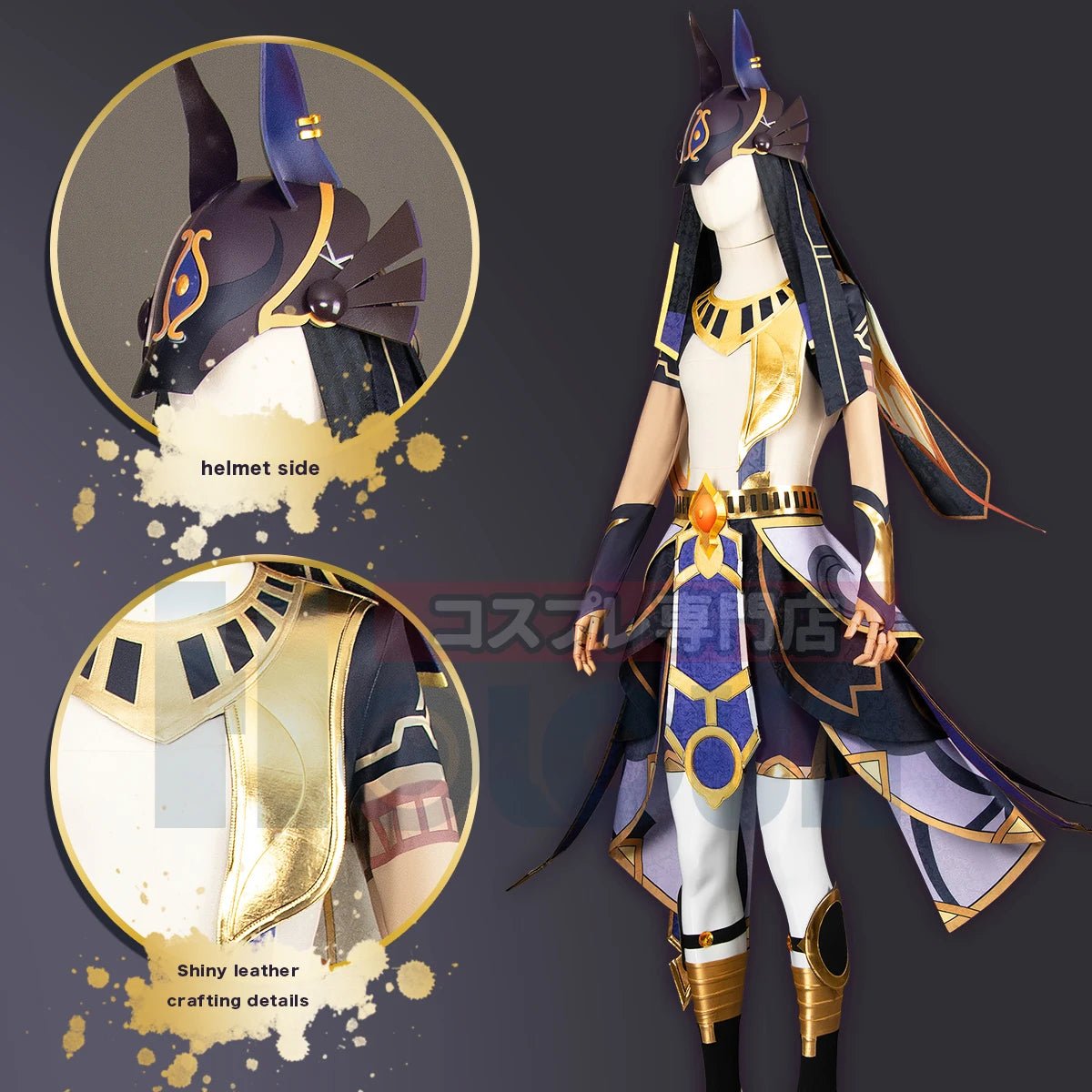 Peruca Cyno O Eremita Genshin Impact Jogo Anime Cosplay Unissex Fantasia Halloween Natal Festa Drag Presente - Estrela Cosplay