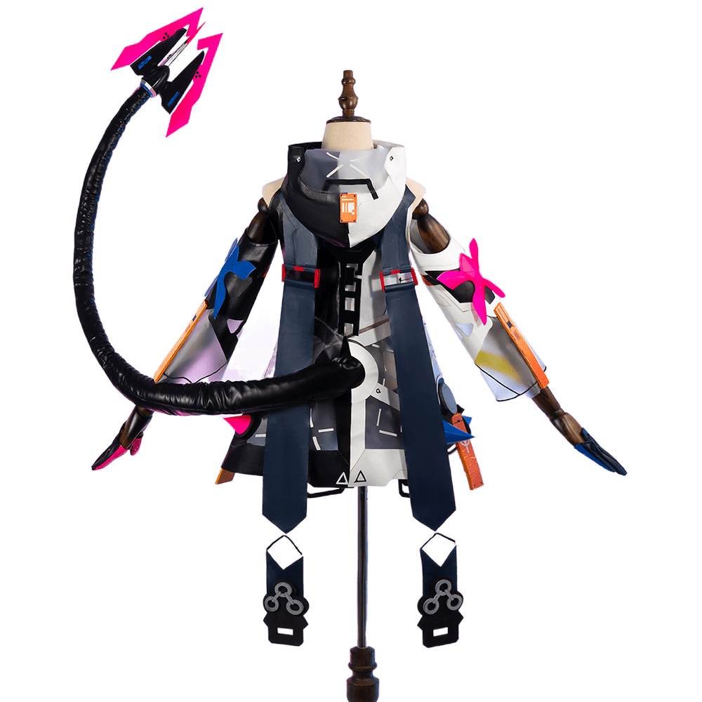 Fantasia Delirium Blue Delta - Texas the Omertosa de Arknights para Cosplay - Estrela Cosplay