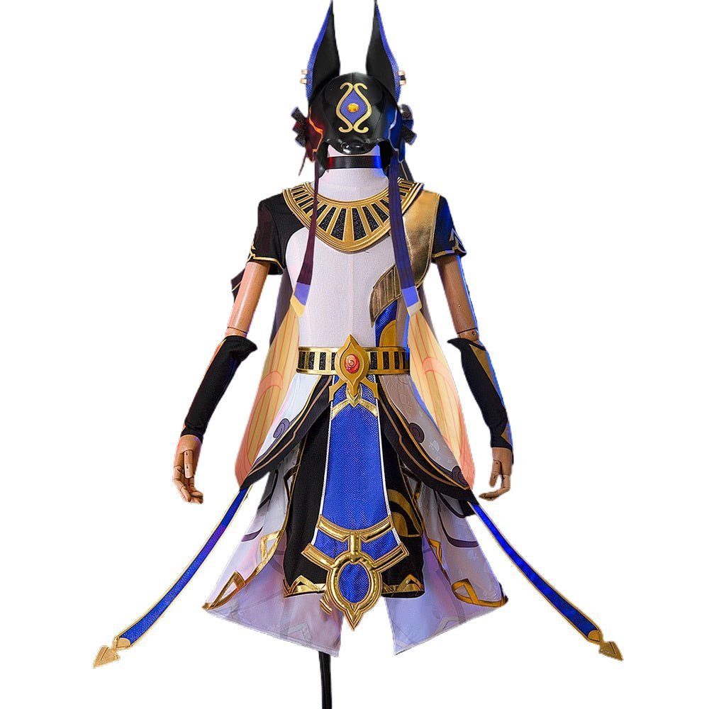 Fantasia Cosplay Cyno de Genshin Impact – Ideal para Entusiastas de Role-Playing - Estrela Cosplay
