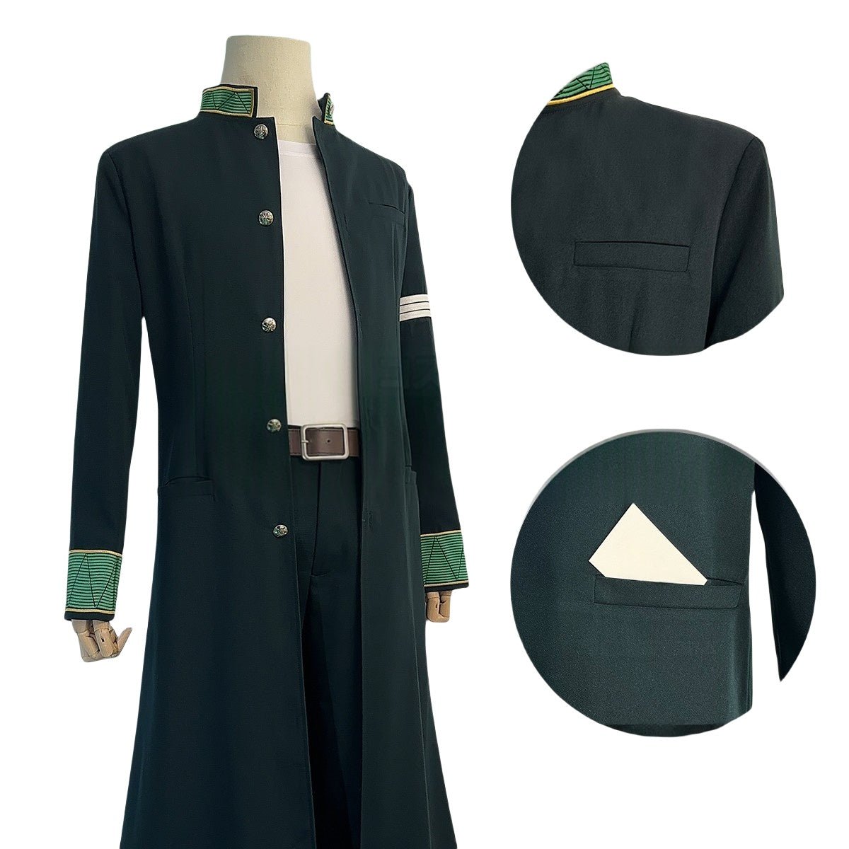 Fantasia de Cosplay Kazuma Memiya Casaco de Vento para Fãs de Anime - Estrela Cosplay