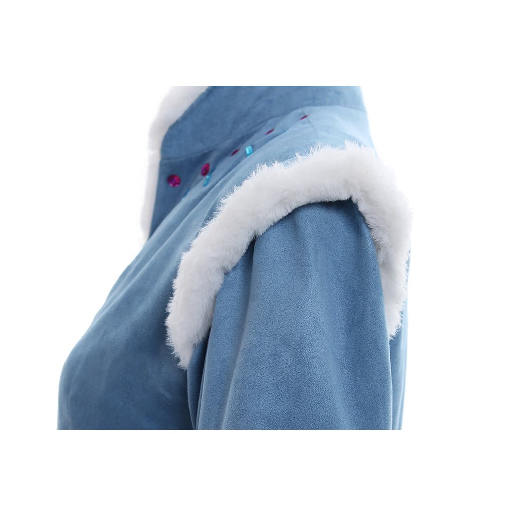 Fantasia de Cosplay Anna Princesa | Conjunto de Camisa, Saia e Casaco para Adultos em Eventos Disney e Halloween - Estrela Cosplay
