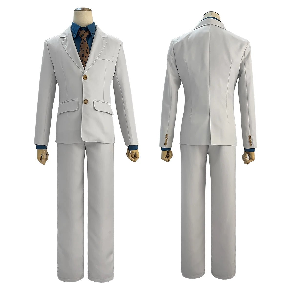 Fantasia de Cosplay Nanami Kento Jujutsu Kaisen - Peruca, Terno e Acessórios para Halloween e Natal - Estrela Cosplay