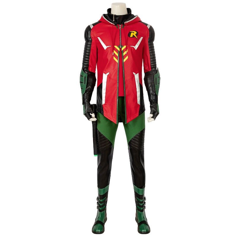 Traje de Cosplay Robin Gotham Knights para Halloween e Carnaval - Estrela Cosplay