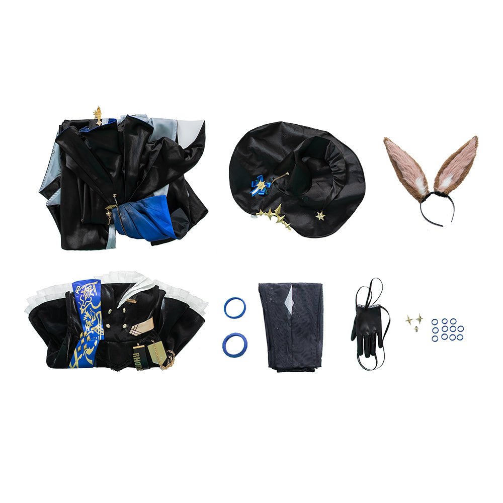 Traje de Cosplay Amiya de Arknights AMBIÊNCIA SINESTESIA - Conjunto Completo para Fãs - Estrela Cosplay