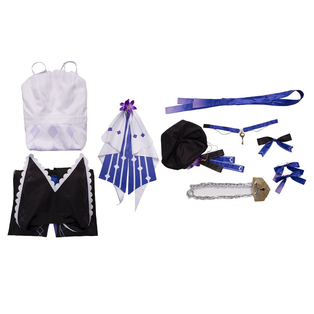 Traje de Cosplay Feminino Trailblazer de Honkai Star Rail Halloween - Conjunto Completo - Estrela Cosplay