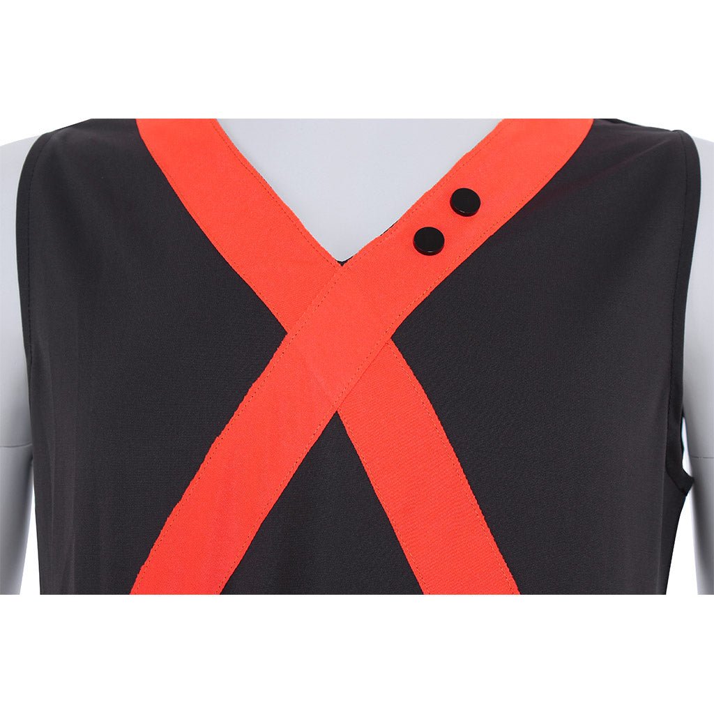 Fantasia Cosplay Katsuki Bakugou de My Hero Academia - Conjunto Completo Estilo Herói Explosivo - Estrela Cosplay