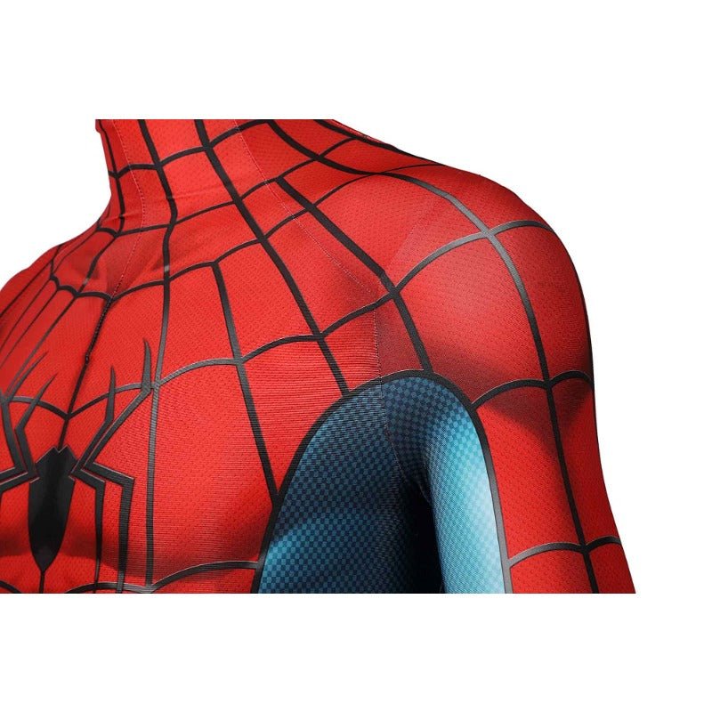 Traje de Cosplay do Homem-Aranha Coleção Clássica Edição Impressa - Traje Premium de Super-Herói - Estrela Cosplay