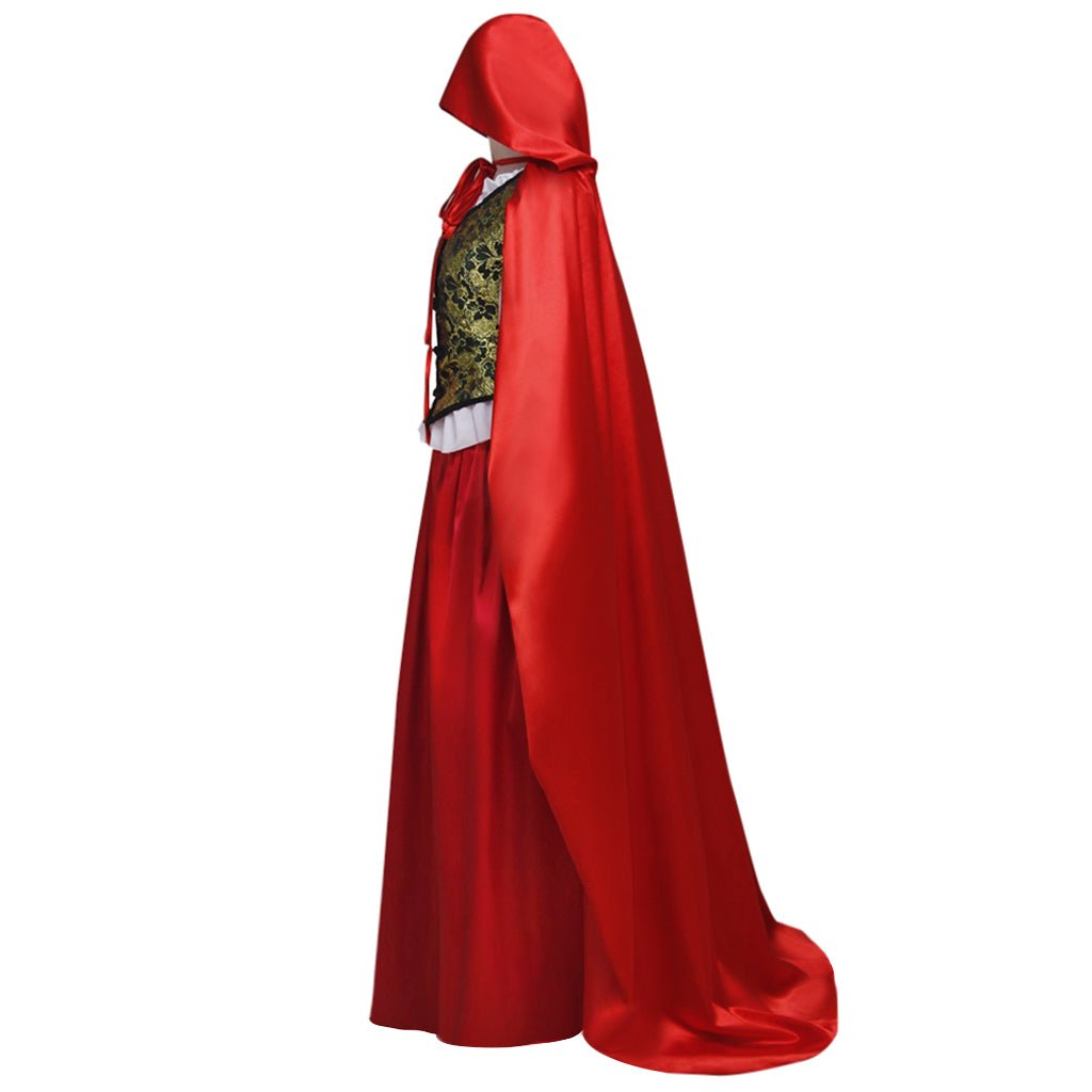 Traje de Chapeuzinho Vermelho de Ruby de Once Upon a Time | Fantasia de Halloween para Mulheres Adultas - Estrela Cosplay