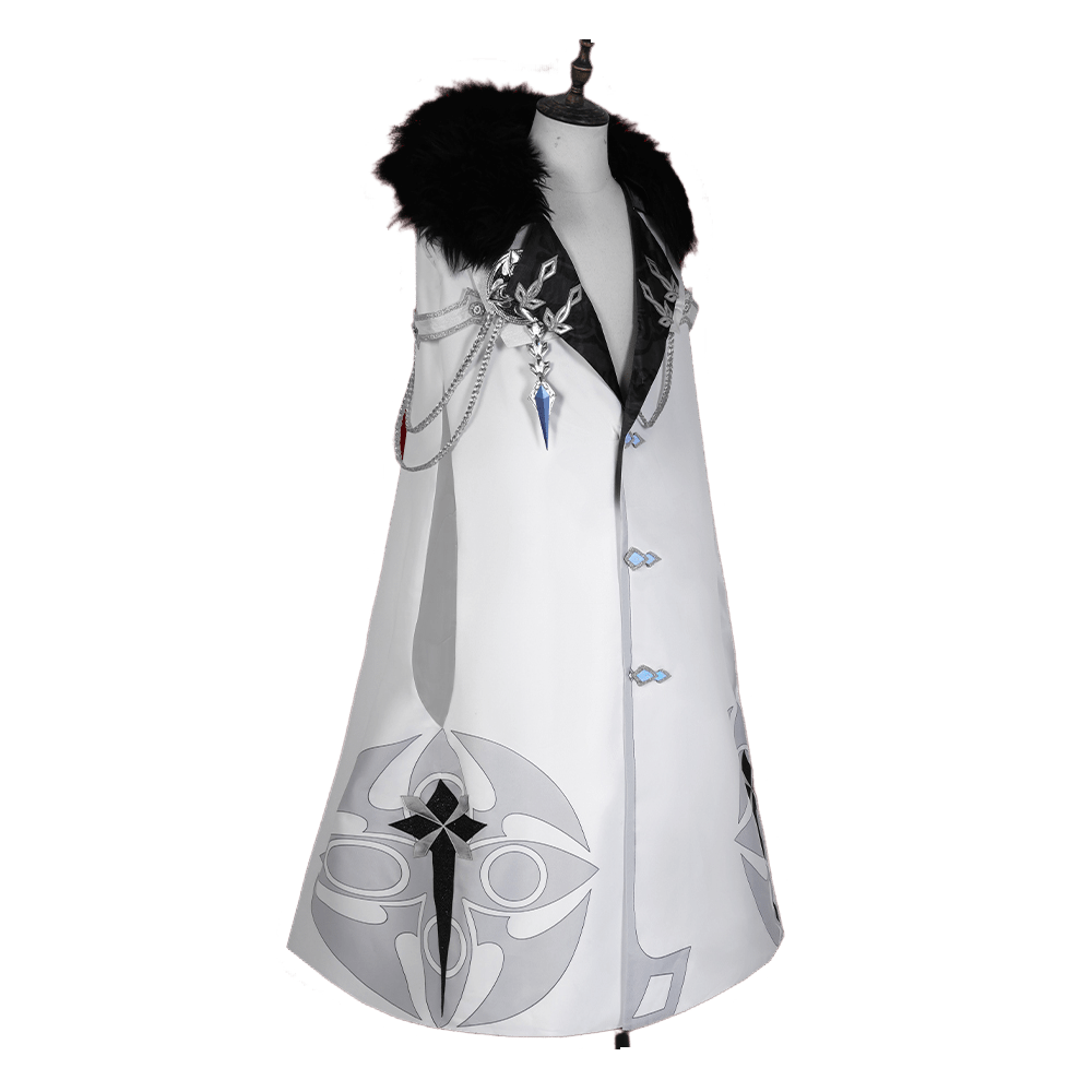 Fantasia de The Captain de Genshin Impact - Traje Oficial do Personagem do Jogo - Estrela Cosplay