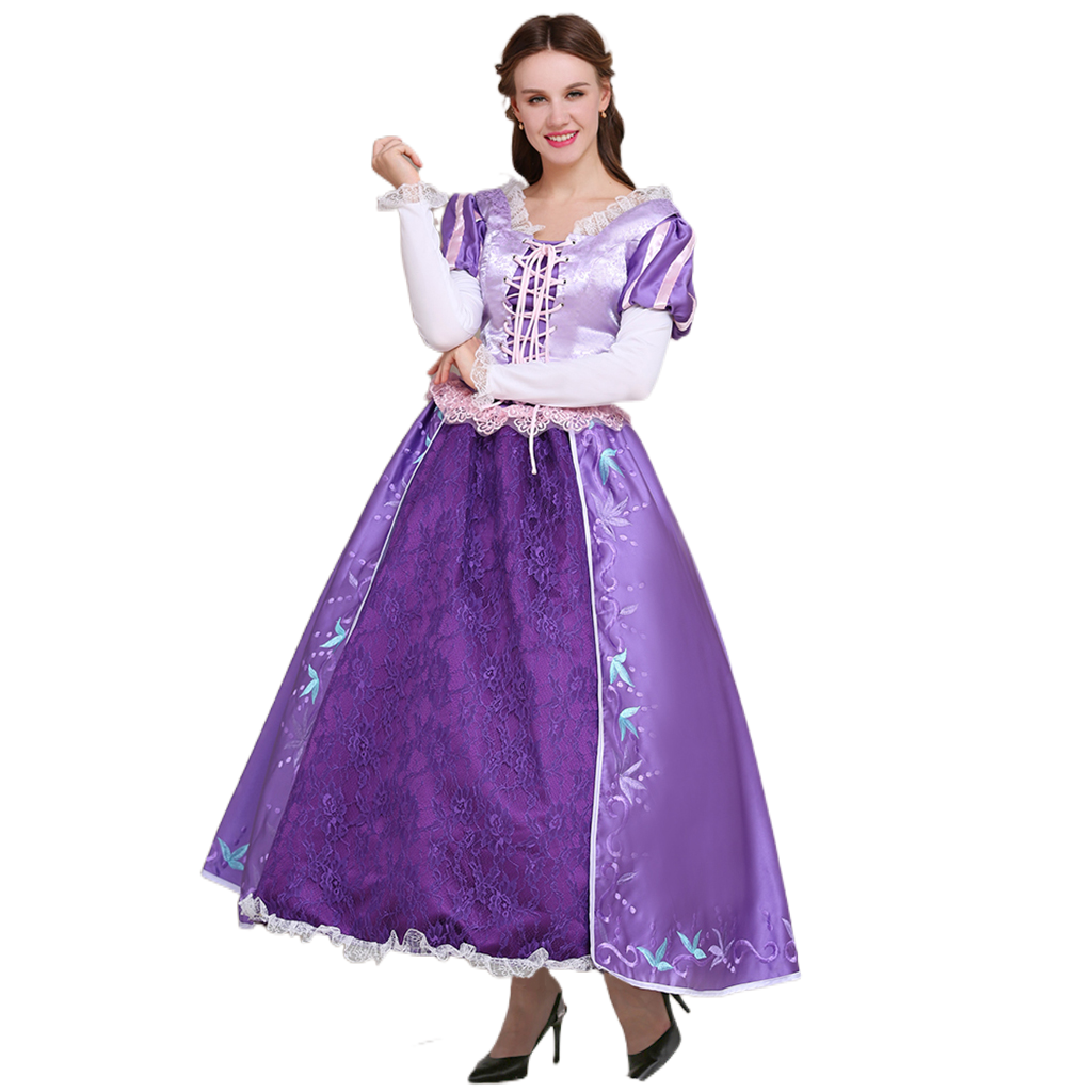 Série de Fantasias Cosplay Disney Enrolados | Rapunzel, Naveen, Mãe Gothel e Mais - Estrela Cosplay