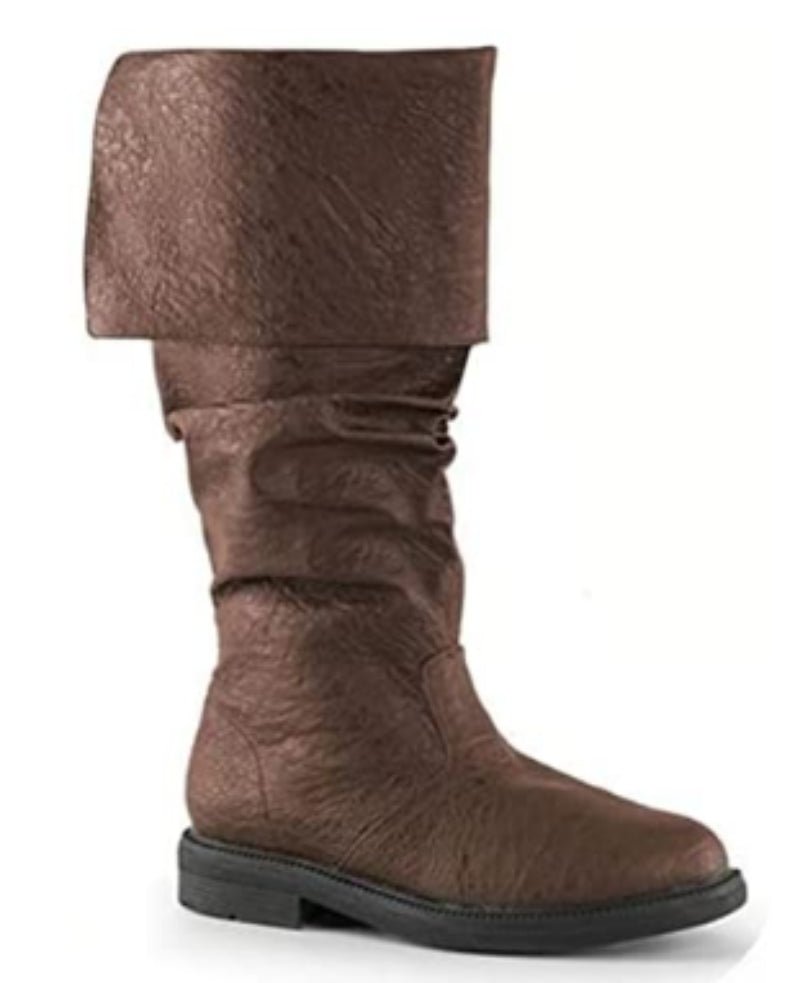 Botas Renascentistas Cosplay - Botas Medievais para Piratas, Cavaleiros e Estilo Gótico para Homens e Mulheres - Estrela Cosplay