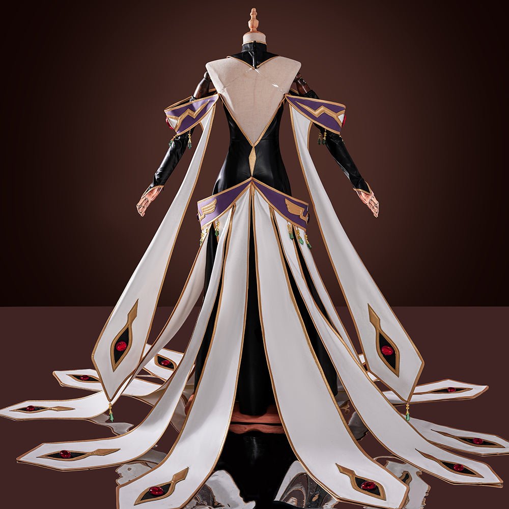 Fantasia de Cosplay da Rainha C.C. de Code Geass: Lelouch da Rebelião - Estrela Cosplay