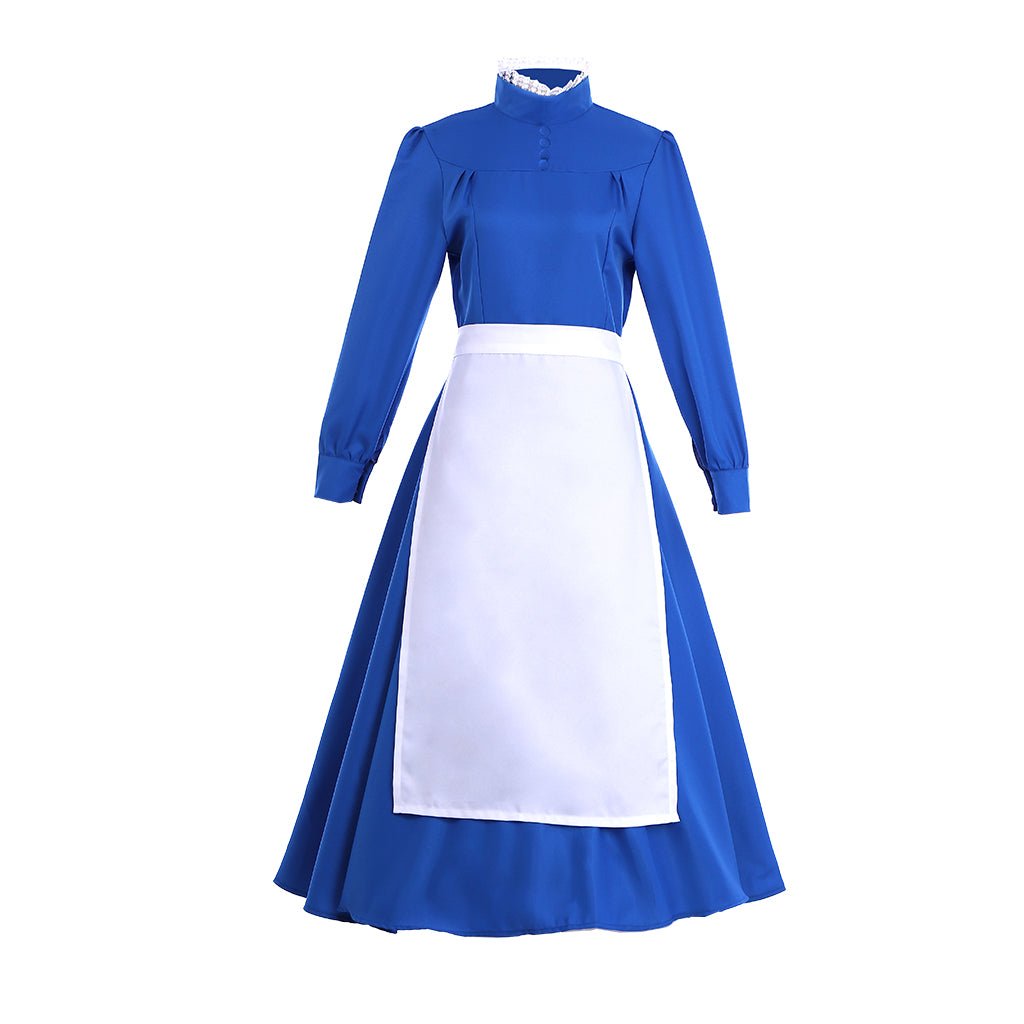 Fantasia Cosplay Sophie Hatter do Castelo Animado - Vestido Azul Tamanho Plus - Estrela Cosplay