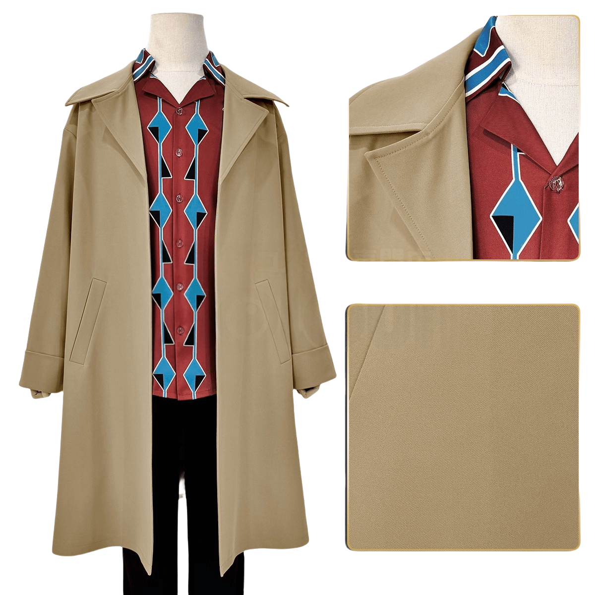 Fantasia de Cosplay Sakamoto Days Nanyun e Ichiban - Qualidade Premium - Estrela Cosplay