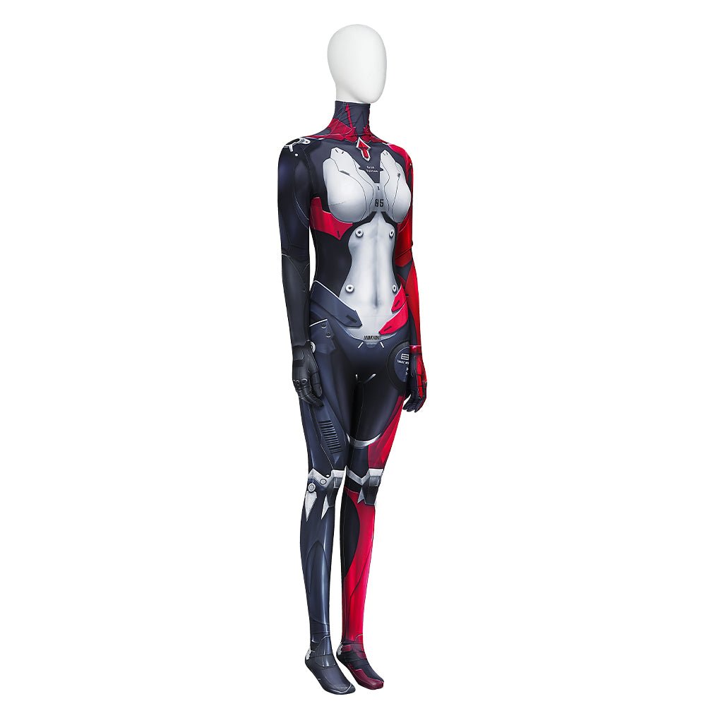 Fantasia de Nemesis de Tower Of Fantasy para Halloween - Bodysuit Premium - Estrela Cosplay