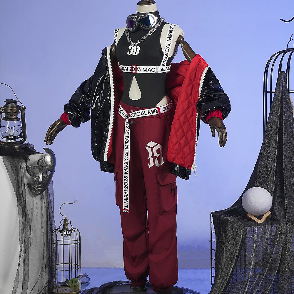 Fantasia Cosplay Hatsune Miku Magical Mirai 2023 – Uniforme Anime Autêntico para Fãs - Estrela Cosplay