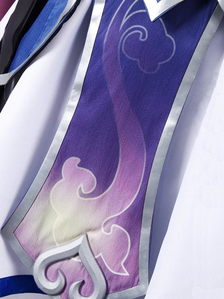 Fantasia Cosplay Baiheng de Honkai Star Rail - Arqueira Foxian e Piloto - Vestido Feminino para Halloween e Festas Temáticas - Estrela Cosplay