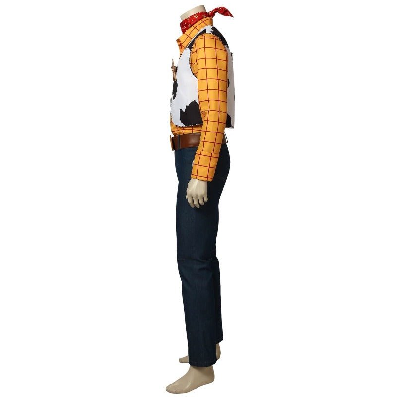 Fantasia Woody Xerife Cowboy para Adultos - Cosplay e Halloween - Estrela Cosplay