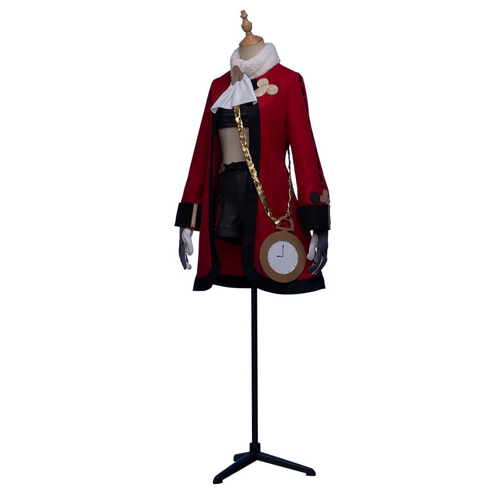 Fantasia de Pom-pom de Honkai: Star Rail para Mulheres - Casaco, Chapéu, Calça e Acessório - Estrela Cosplay