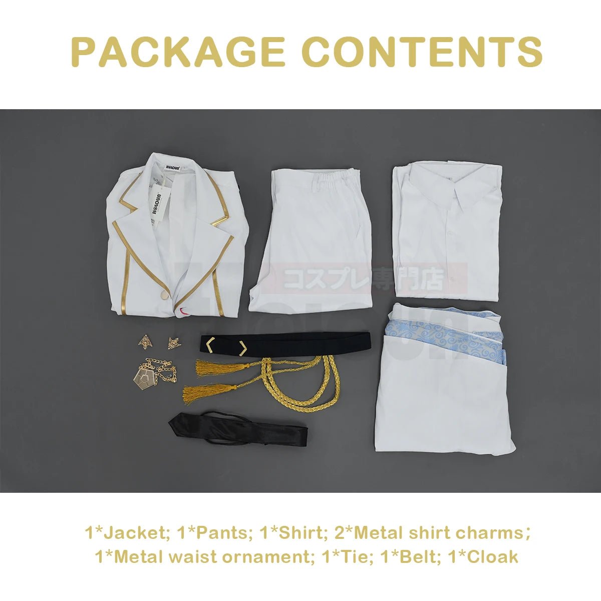 Fantasia de Cosplay Isagi do Anime Blue Lock - Série Anjos e Demônios - Jaqueta, Calças, Manto Branco e Rede de Rosas para Halloween - Estrela Cosplay