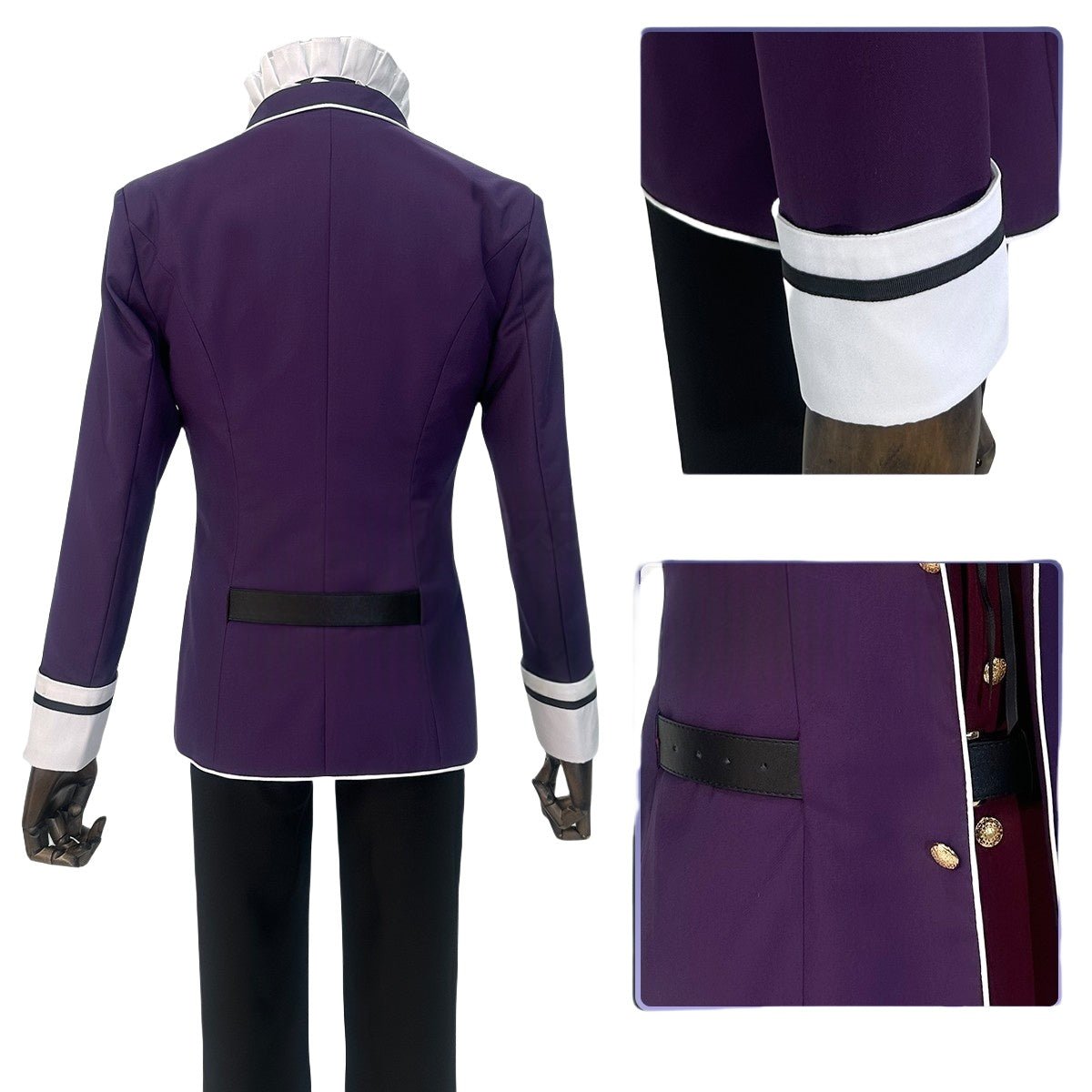 Fantasia Cosplay Sakamaki Kanato Devil Lover - Qualidade Premium - Estrela Cosplay