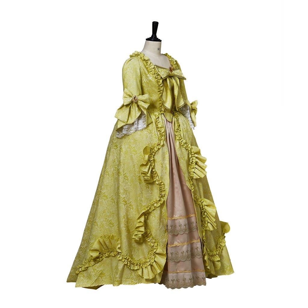 Vestido de Baile Rococó Rainha Marie Antoinette | Traje Vitoriano para Cosplay, Bailes, Halloween e Festas - Estrela Cosplay