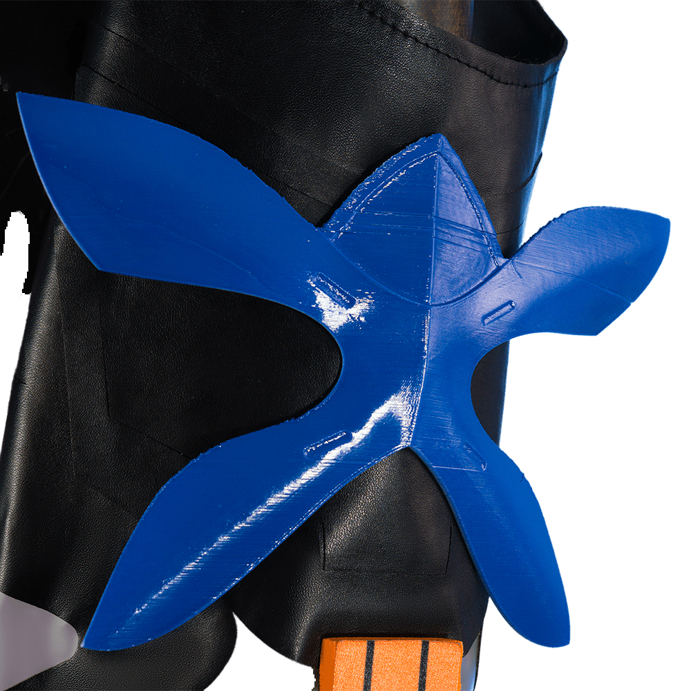 Fantasia Delirium Blue Delta - Texas the Omertosa de Arknights para Cosplay - Estrela Cosplay