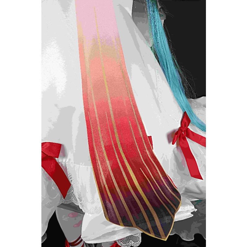 Fantasia de Cosplay Miku Anjo - Vestido Jardim do Éden Halloween - Estrela Cosplay