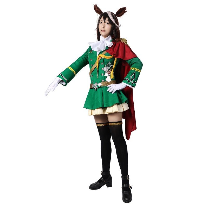 Fantasia de Cosplay Symboli Rudolf de Uma Musume Pretty Derby - Conjunto Completo para Mulheres - Estrela Cosplay