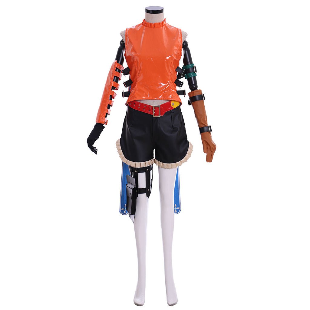 Fantasia Rikku Final Fantasy X Cosplay | Traje FFX FF10 para Fãs - Estrela Cosplay