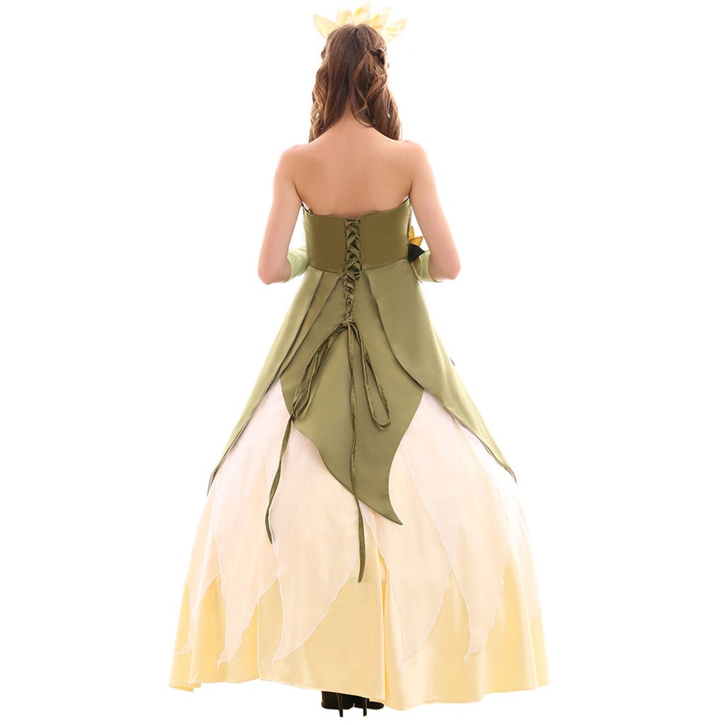 Fantasia Princesa Tiana Série Cosplay | Vestidos Elegantes para Cosplay, Festas e Halloween - Estrela Cosplay